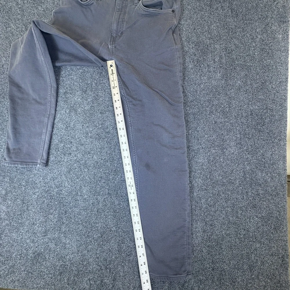 Banana Republic Pants Mens 32x29.5 Gray Cotton Stretch Mid Rise Slim Fit Casual